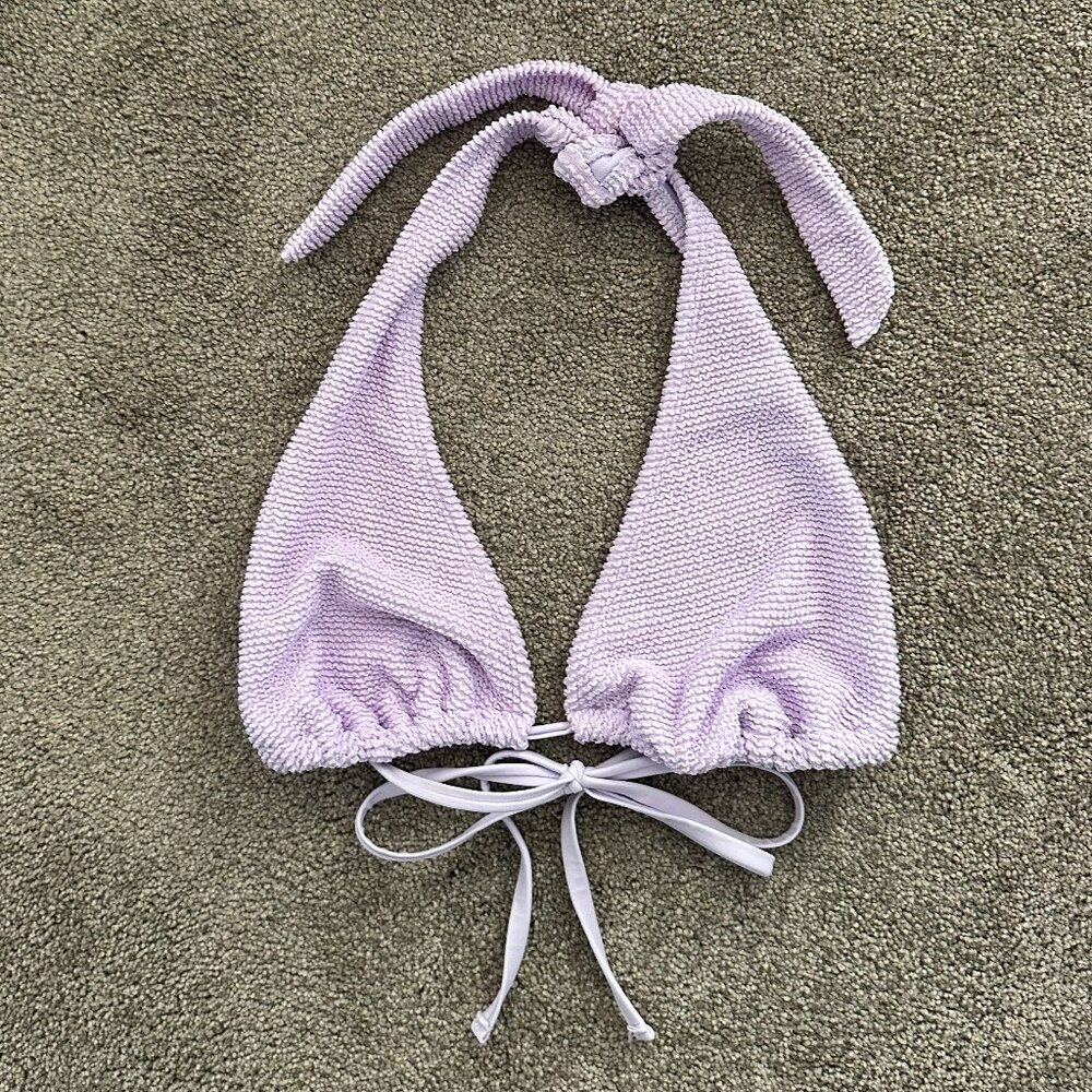 Purple Bikini Top